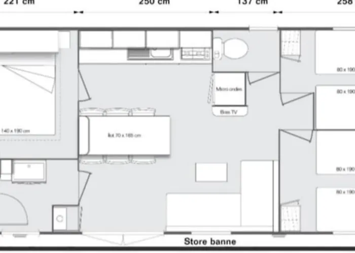 Mobil 6p A Ocean * Lacanau